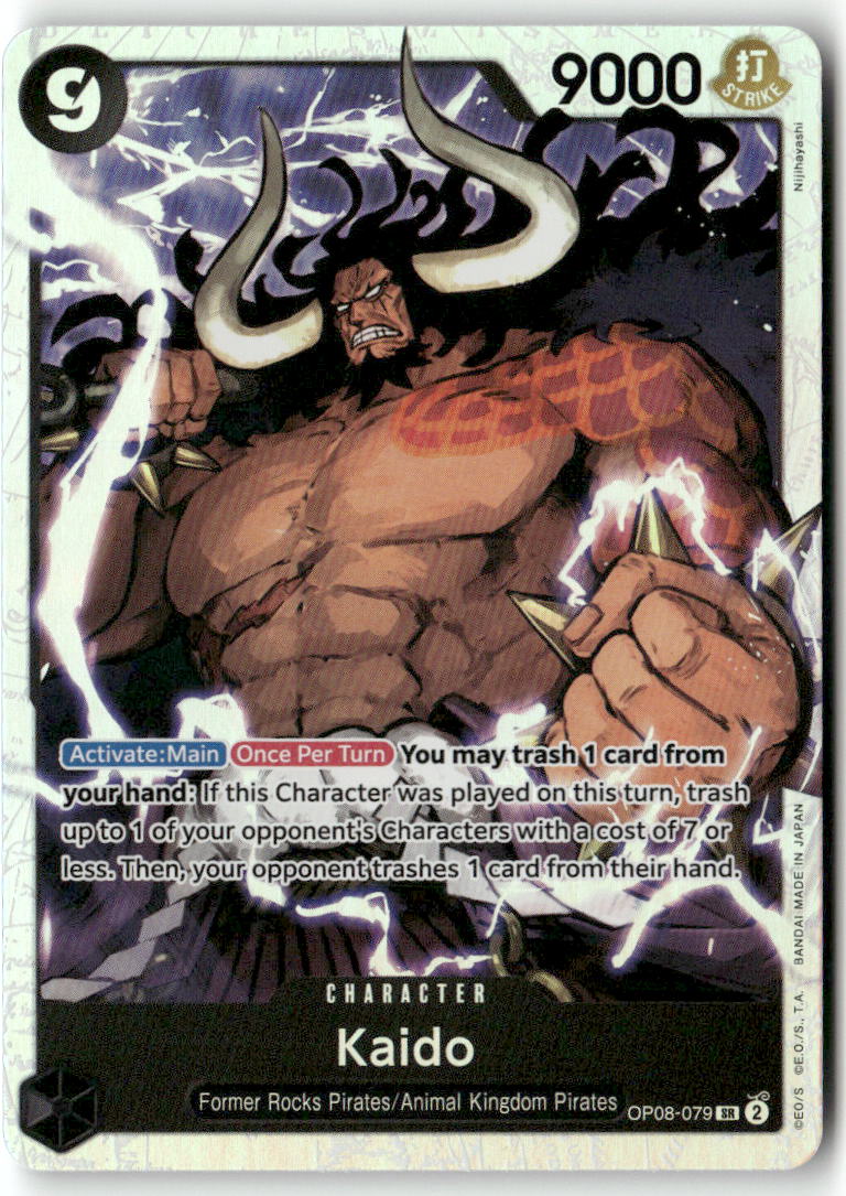 Kaido SR Two Legends OP08-079 NM