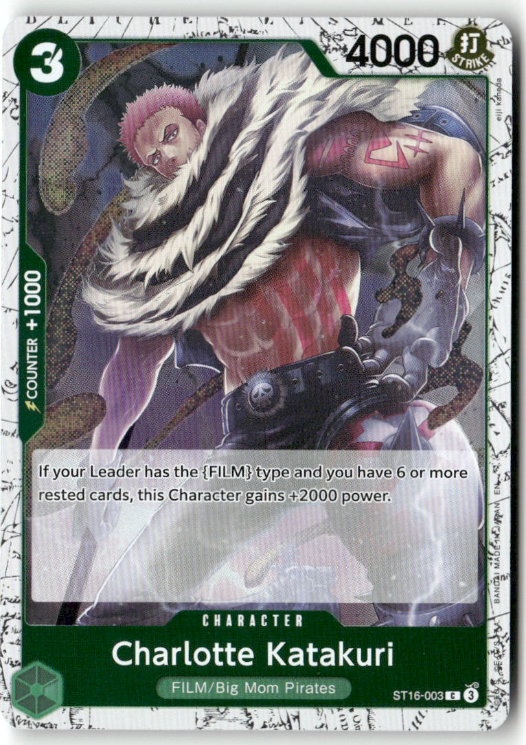 Charlotte Katakuri (Pirate Foil) C Premium Booster -The Best- Vol. 2 ST16-003 NM