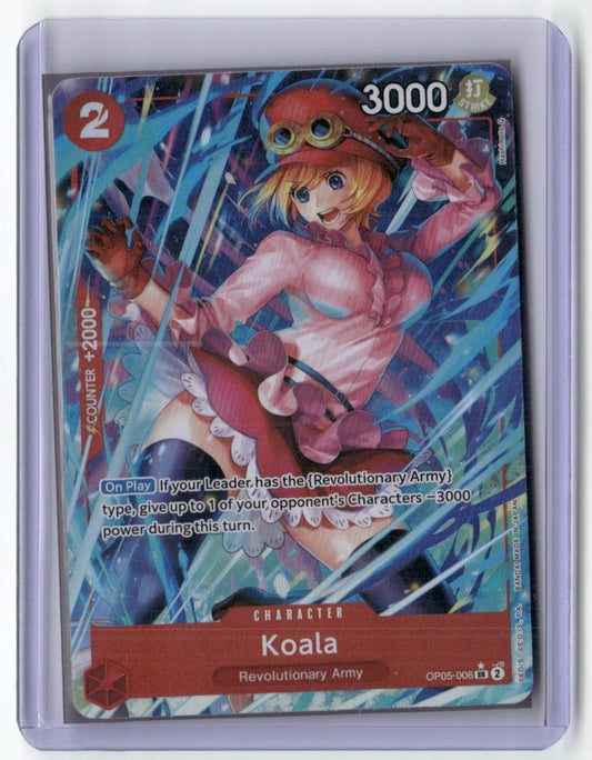 Koala (Alternate Art) SR Premium Booster -The Best- OP05-006 NM