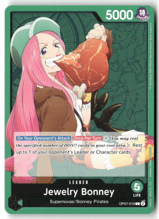 Jewelry Bonney (019) L 500 Years in the Future OP07-019 NM