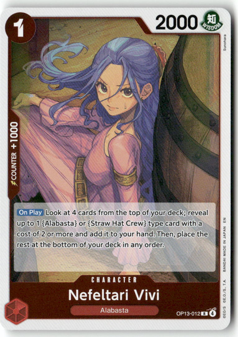 Nefeltari Vivi R Carrying On His Will OP13-012 NM