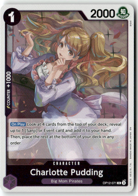 Charlotte Pudding R Legacy of the Master OP12-071 NM