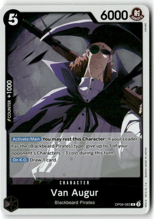 Van Augur (Reprint) R Starter Deck 27: BLACK Marshall.D.Teach OP09-083 NM