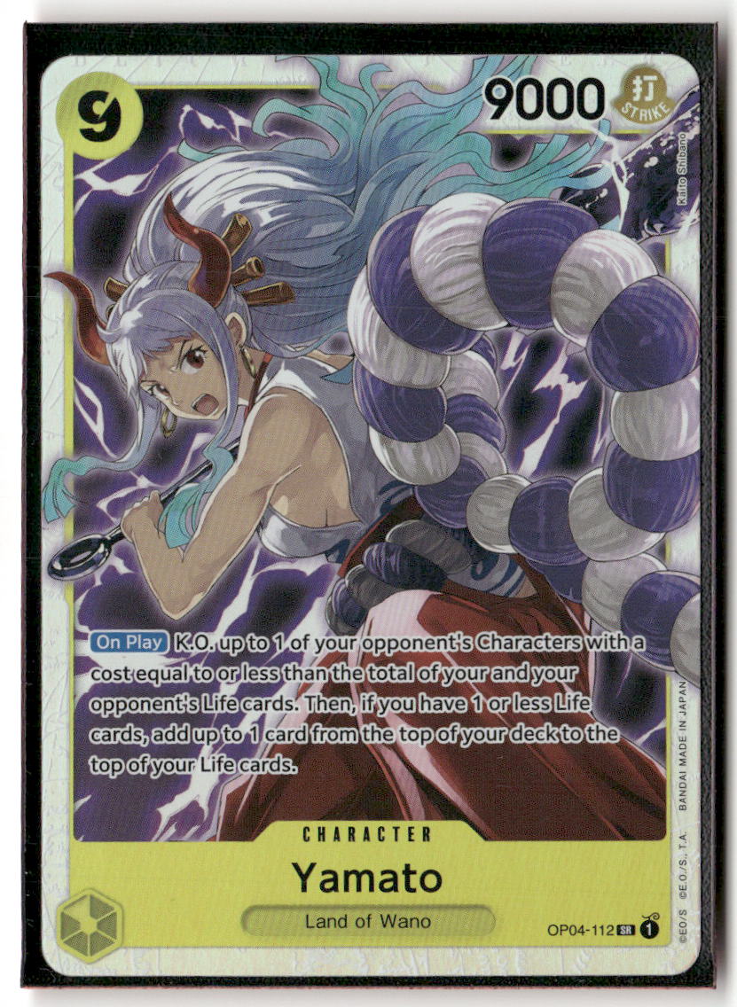 Yamato () (Reprint) SR Premium Booster -The Best- OP04-112 NM