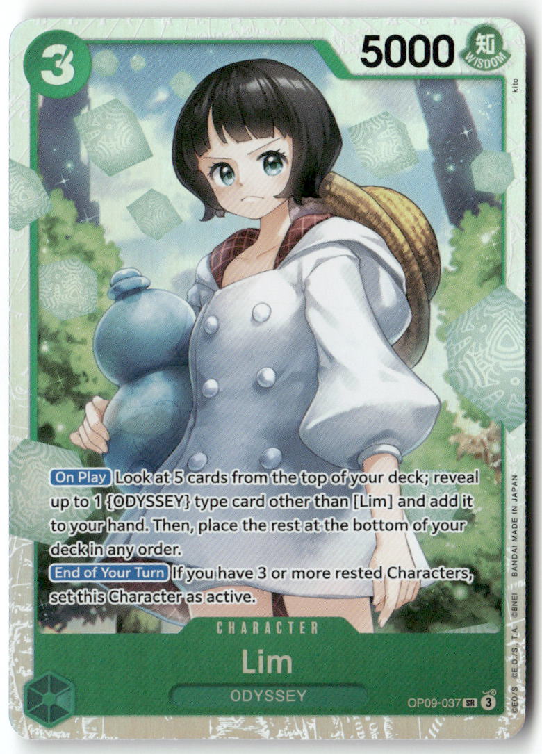 Lim (037) SR Emperors in the New World OP09-037 NM