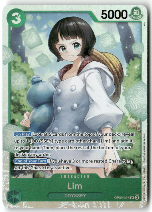 Lim (037) SR Emperors in the New World OP09-037 NM