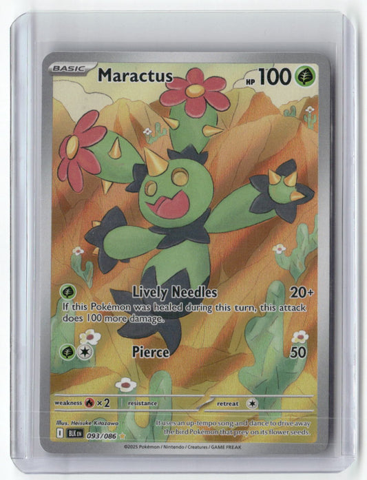 Maractus - Illustration Rare SV: Black Bolt 093/086 NM