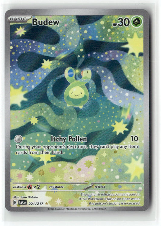 Budew Illustration Rare ME: Ascended Heroes 221/217 NM